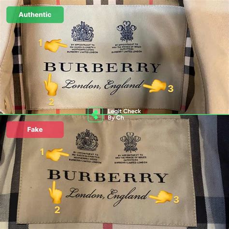 burberry real or fake|how to authenticate Burberry.